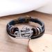and Japanese Style Anchor Bracelet Leather Cord Couple Bracelets Women's Bangles Korean Fashion Trendy Men's Accessories_ipsvogv.com