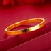 2026 New Gold CNC Great Wall Pattern With Traditional Chinese Style Inheritance Handicraft Long Solid Bracelet_ipsvogv.com