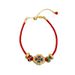 New Four Leaf Clover Chinese Style Snake Year Red Rope Bracelet With A Sense Of Luxury, Simplicity, Temperament, Zodiac Year Leath_ipsvogv.com