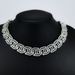 Unisex Hip Hop Trendy 17 Diamond Shaped Hollow Cuban Chain Diamond Bracelet For Men And Women Hiphop Necklace_ipsvogv.com