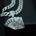 Trendy Street Personality Internet Celebrity Poker Card Pendant Men's Sweater Chain Necklace Accessories_ipsvogv.com