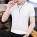 Men's Clothing White Casual Sports Suit For Men In Summer With Lapel, Fashionable, Light Luxury, Pleated Two-piece Suit, Thin And Handsome, Trendy_ipsvogv.com