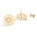Stainless Steel Bohemian Hollow Pattern Ear Hook With Anti Allergic Vacuum Earrings DIY Handmade Jewelry Accessories_ipsvogv.com