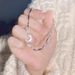Pure Silver Star Moon Mother Of Pearl Bracelet Women, Niche, Exquisite, Light Luxury, High-end Feeling. Moon Jewelry Is_ipsvogv.com