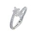 Women's Jewelry Hip Hop Butterfly Zircon Cuff Bracelet For Women, Fashion Statement Boho Chic Bangle, Adjustable Sizes 58mm-62mm_ipsvogv.com