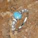 Cao Shi's New Oval With Sun And Shining Design Moon Ring_ipsvogv.com