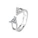 Korean Version Of Instagram Light Luxury Style, Niche Letter Design, High-end Texture, Personalized Zircon Open Index_ipsvogv.com