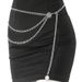 Women's Jewelry Fashion Metal Moon Waist Chain Female Hip Hop Punk Love Body Chain Belt Accessories_ipsvogv.com