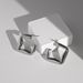 Spot Real Gold Electroplated Titanium Steel Polished Fashionable Hollow Geometric G Earrings Daily Jewelry_ipsvogv.com