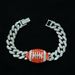 New Color Rugby Alloy Bracelet For Men 13MM Cuban Chain Bracelet, Fashionable, Personalized And Trendy_ipsvogv.com