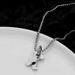 hot selling stainless steel ins cold style 26 letter necklace does not fade men's trendy simple titanium steel jewelry_ipsvogv.com