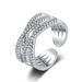 Adjustable Opening For Women's Korean Edition Instagram New Ring Fashion Set With Zirconia Personalized Zircon_ipsvogv.com