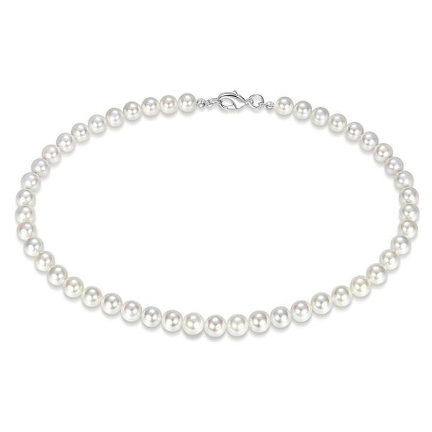 European And American Cross-border Jewelry Men's Retro Personality Hip-hop Style Pearl Necklace Handmade Beaded Necklace Jewelry_ipsvogv.com