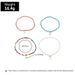 jewelry cute Joker star moon pendant temperament color beads anklet_ipsvogv.com