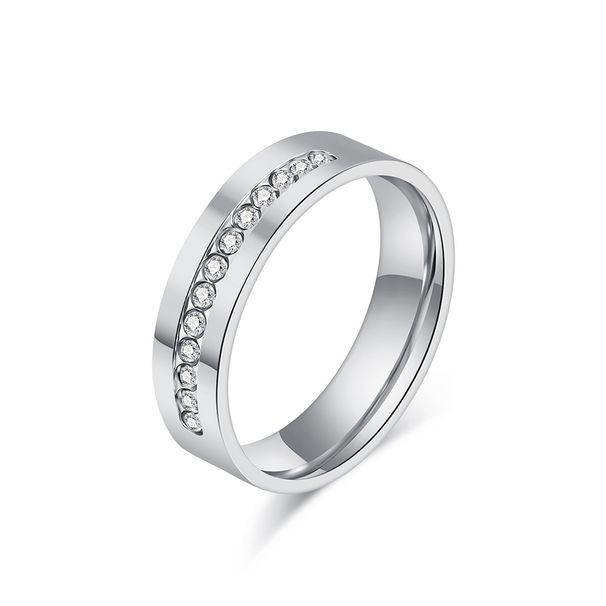 Fashion high end luxury full diamond titanium steel ring ring men and women couple ring wedding engagement hand jewelry_ipsvogv.com