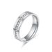 Fashion high end luxury full diamond titanium steel ring ring men and women couple ring wedding engagement hand jewelry_ipsvogv.com