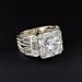 with A Domineering Men's Wedding Send Personalized Wide Edition Zircon Ring R6204 For Both Men And Women_ipsvogv.com
