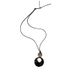 Natural Agate Stone Black Rope Necklace Long Pendant With Chinese Design, High Grade Summer New Style Accessories For_ipsvogv.com