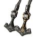 Hot Selling Titanium Viking Pendant Stainless Steel Thor Hammer Necklace, Men's Jewelry_ipsvogv.com