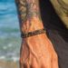Elastic Volcanic Stone Bracelet Combination Retro Fashion Wood Chip Coconut Shell Men's Stacking Bracelets Hand Jewelry Women_ipsvogv.com