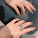 high-end Exudes Sense Meteor Edition Paraiba Of Sophistication, With Blue Zircon And A Light Luxury Opening Ring Sophistication,_ipsvogv.com