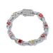 Hip Hop 10mm Jewelry Light Luxury High-end Men's Bracelet, Colorful Chain Accessory_ipsvogv.com