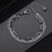 French Dongdaemun Trendy Double Layer Bracelet For Men, Niche Non-Fading Minimalist Style Personality Simple Men's_ipsvogv.com