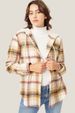 Women's Clothing autumn and winter new hooded sweatshirt buttoned casual shirt jacket_ipsvogv.com