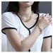 Retro Gold Thick Chain Set Temperament Punk Style Necklace Hand Jewelry Female_ipsvogv.com