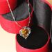 New Gold And Silver Electroplated Bicolor Dog Pendant Alloy Necklace Women's Collarbone Chain Jewelry_ipsvogv.com
