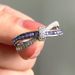 Cao Shi Jewelry Fashion Purple New Cross Bow Ring Female_ipsvogv.com