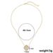 Lucky Clover Titanium Steel Necklace Women's Flower Can Be Separated Multiple Wearing Methods Design Luxury Fashion_ipsvogv.com