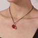 Fashionable New Resin Heart Organ Necklace, Female Creative Exaggerated Halloween Pendant_ipsvogv.com