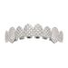 Body Jewelry Hip Hop Braces Eight Fangs Micro Inlaid Zircon Halloween Decorative Braces Gold Personality Creative Accessories_ipsvogv.com