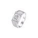 S925 Silver Moissanite Men's Ring Luxury Frosted H Men's Diamond Ring High Carbon Diamond Men's Ring Empty Ring_ipsvogv.com