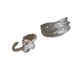 Simple Geometric Lava Irregular Ring For Women, Sweet Heart, Layered Temperament, Open Mouth Ring, Niche Fashion Jewelry_ipsvogv.com