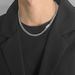 Jewelry Titanium Steel Hip Hop Trendy Brand Men And Women High End Sense Of Versatile Accessories Cuban Necklace_ipsvogv.com