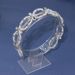 Bridal Veil Headdress Dress Spring Accessories Pressed Hair Headband Pearl Cross Flower Headband_ipsvogv.com