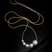 Temperament Bead Versatile Pearl Ins Style Simple And Fashionable Necklace Collarbone Chain_ipsvogv.com