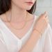 Light Luxury Fashionable Lock Inlaid Zircon Design S925 Silver Plated Gold Necklace Bracelet Female_ipsvogv.com
