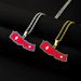 stainless steel retro oil drop Nepal map necklace men and women couples ethnic style hot selling accessories_ipsvogv.com