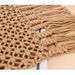 New Hollowed Out Handmade Woven Bag, Grid Tassel Single Shoulder Beach Bag, Trendy Women's Forest Woven Bag_ipsvogv.com
