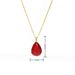 Zodiac Birthstone Necklace - 12 Colored Gemstone Drip Pendant, Plated Clavicle Chain, Personalized Astrology Jewelry Gift_ipsvogv.com