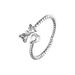 Spot Japanese And Korean Style Diamond Candy Ring Female Index Finger Ring Opening Adjustable Simple Zircon CZ Hand Jewelry_ipsvogv.com