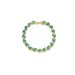 Fashionable And Luxury Small Willow Leaf Green Water Diamond Bracelet Handpiece_ipsvogv.com
