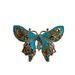 Jewelry vintage butterfly enamel brooch Rhinestone plated with genuine gold standard hollowed out animal_ipsvogv.com