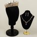 New Necklace Earrings Luxury Versatile Wedding Banquet Jewelry Alloy Water Diamond Bridal Crown Set_ipsvogv.com