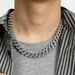 Fashionable And Personalized Street Hip-hop Single Row Diamond Cuban Necklace_ipsvogv.com