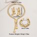 Women’s Jewelry Set Fashion Ladies Jewelry Set Electroplating Long Necklace Geometric Tassel Earrings Versatile Bracelet For Women_ipsvogv.com