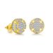 Men’s Jewelry Set Fashion Geometric Hollow Thread Earrings Couples Same Style Full Diamond Zircon Light Luxury Earrings Color Gold Plated Earrings_ipsvogv.com